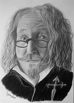 retrato Francisco de quevedo