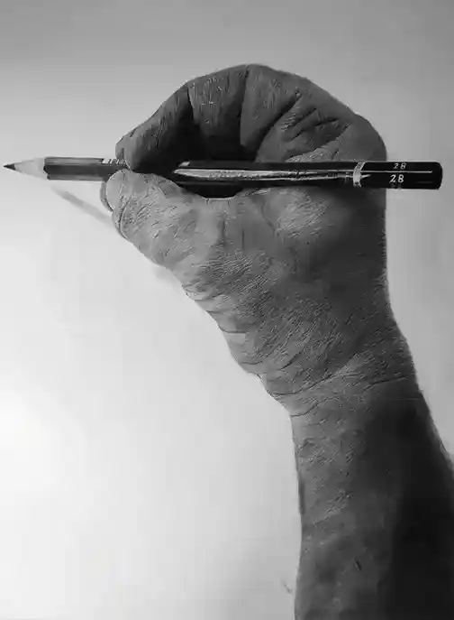 dibujo de mano con lapiz
