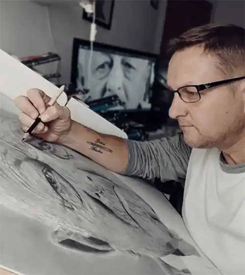 JaimeWar Art dibujando