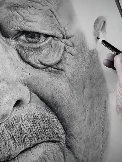 proceso de dibujo