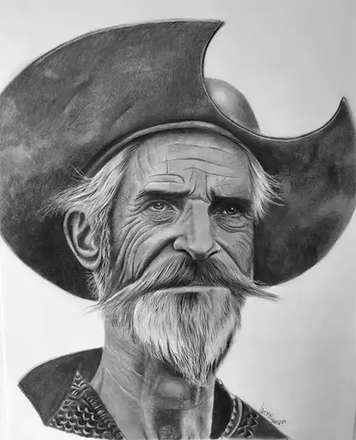 dibujo de el Quijote