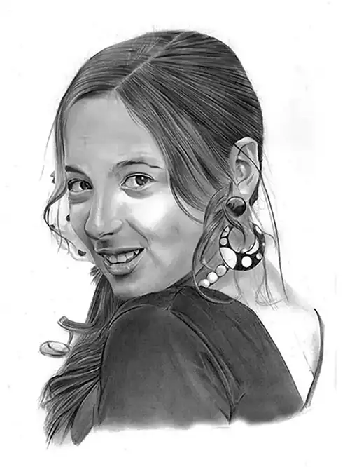 retrato joven