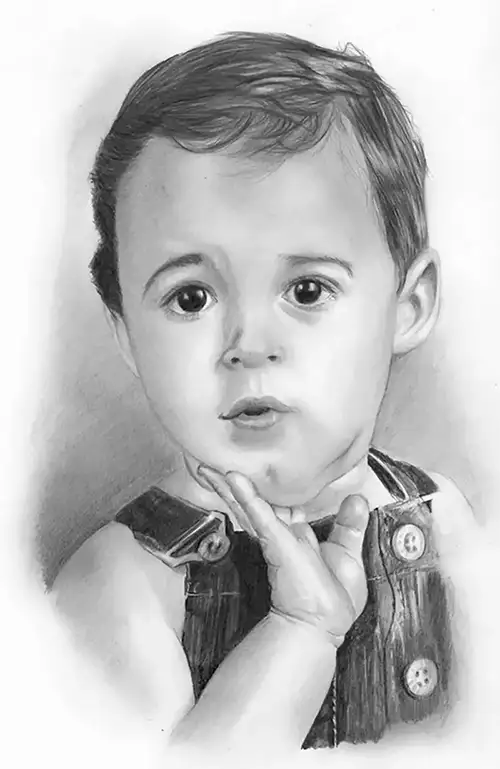 retrato bebe