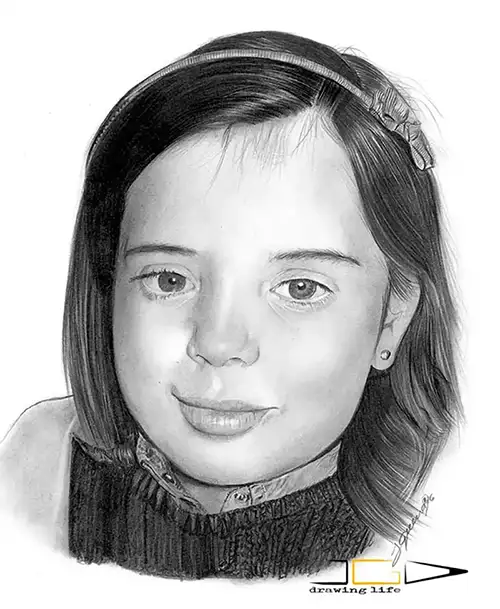 retrato niña