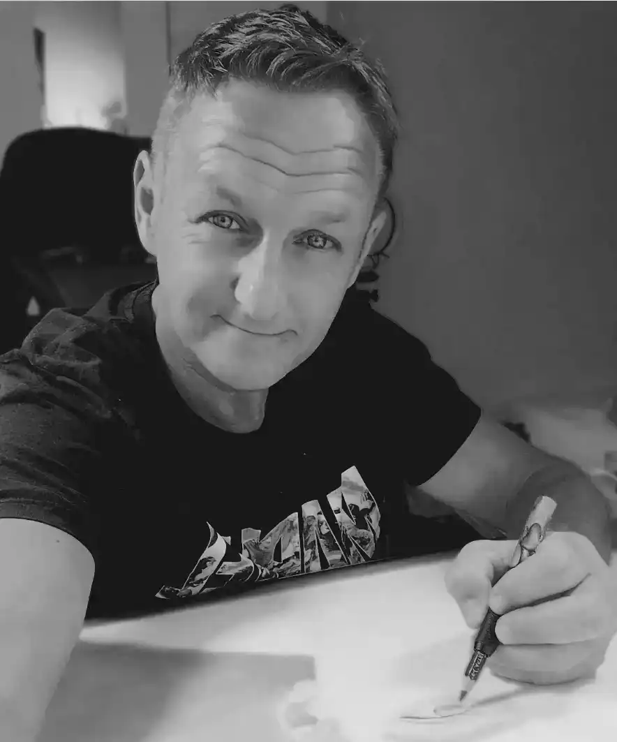 JaimeWarArt dibujante de retratos a lápiz en Cantabria