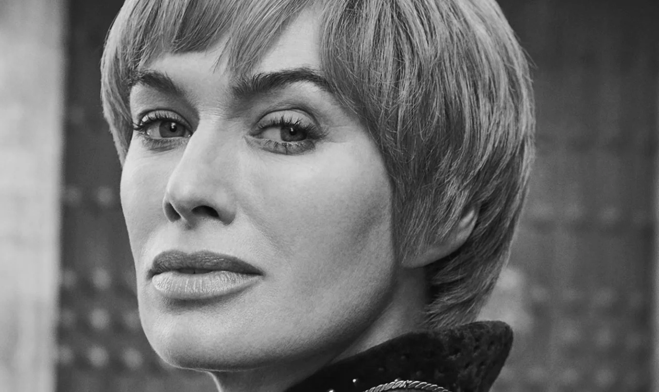 Retrato a lápiz de Cersei Lannister de Juego de Tronos